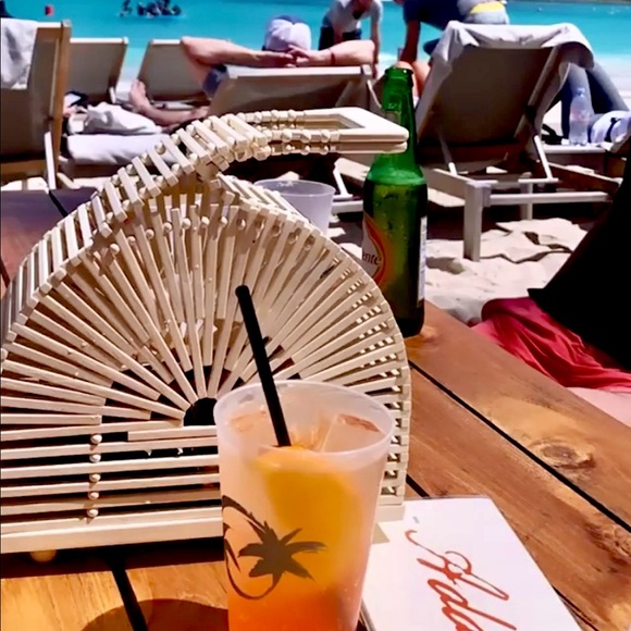 Cult Gaia White Mini Cupola Bag - Picture 4 of 5